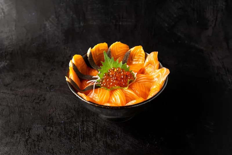 Salmon Oyako Don