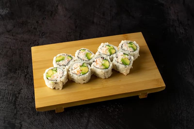 Three Crab California Roll